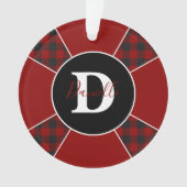 Ornement personnalisé plaid à roulettes (devant)