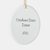 Ornement personnalisé pour Angela A. (Droite)