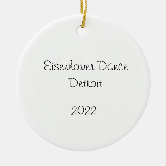 Ornement personnalisé pour Angela A. (Devant)