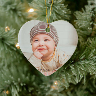 Ornement personnalisé pour le premier Noël de bébé