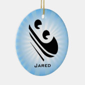 Ornement personnalisé Toboggan (Droite)