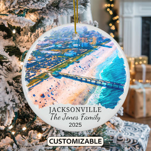 Ornement personnel de Jacksonville, État de Florid