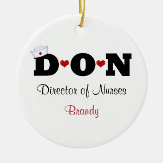 Ornement personnel DON Nurse