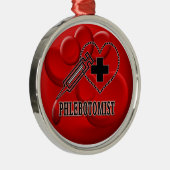 ORNEMENT PHLEBOTOMIST - VENIPUNCTURIST DE SANG (Droite)