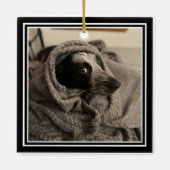 Ornement photo béni avec Mistletoe HAMbyWG (Dos)