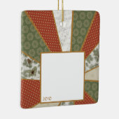 Ornement photo Carré de Noël (Droite)