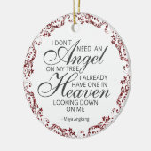 Ornement photo commémoratif (Gauche)