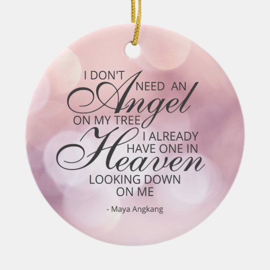 Ornement photo commémoratif (Devant)