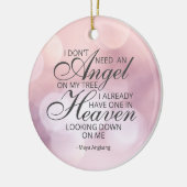 Ornement photo commémoratif (Gauche)