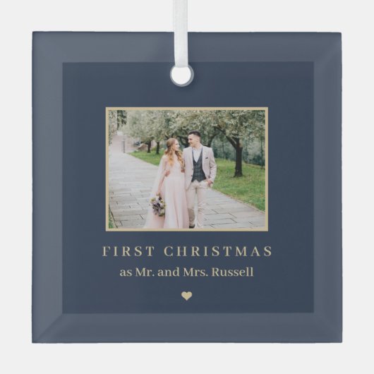 Ornement photo couleur modifiable intemporel (Recto)