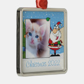 Ornement photo de cadre père Noël (Droite)
