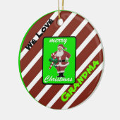 Ornement photo de grand-mère (Gauche)