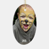 Ornement photo de la bande de grenouilles rouge et (Droite)