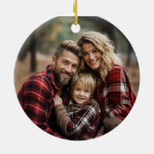 Ornement photo de la Couronne de Vache de Highland (Dos)