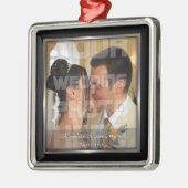 Ornement photo de mariage élégant (Gauche)