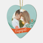 Ornement photo de Noël (Gauche)