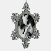 Ornement photo de Noël (Gauche)