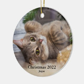 Ornement photo de Noël 2022 (Gauche)