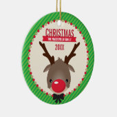 ORNEMENT PHOTO DE NOËL :: rennes rudolf (Droite)