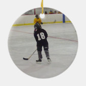Ornement photo Hockey Puck (Dos)