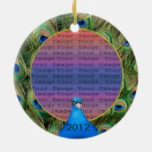 Ornement photo Mariage Peacock (Dos)