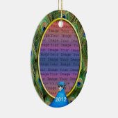 Ornement photo Mariage Peacock (Droite)