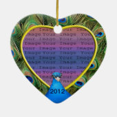 Ornement photo Mariage Peacock (Dos)