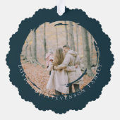 Ornement photo Paix sur Terre (Verso)