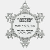 ORNEMENT PHOTO PERSONNALISÉ (Devant)