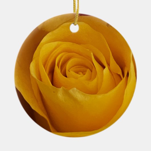 Ornement photo rose jaune (Devant)