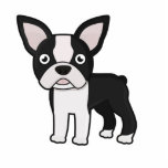 Ornement Photo Sculpture Boston mignon Terrier<br><div class="desc">Le dessin du terrier mignon de Boston,  doit avoir pour des amoureux de les chiens. vous pouvez changer les couleurs avec les options de personnaliser,  et ajoutez le nom ou le message aussi. sentez-vous libre pour entrer en contact avec moi : -)</div>