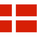 Ornement Photo Sculpture Dannebrog<br><div class="desc">The national flag of Denmark,  Dannebrog,  is red with a white scandinavian cross that extends to the edges of the flag.</div>