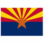 Ornement Photo Sculpture Drapeau de l'Arizona, Américain L'État du cuivre<br><div class="desc">Le drapeau de l'Arizona, Arizona, un état du sud-ouest, abrite des merveilles naturelles comme le Grand Canyon, le fleuve Colorado, le parc national du Saguaro et le désert de Sonoran. Les surnoms de l'Arizona sont The Copper State et Grand Canyon State. Cette oeuvre n'est pas admissible au droit d'auteur et,...</div>