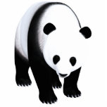 Ornement Photo Sculpture Ours panda<br><div class="desc">ours panda mignon</div>