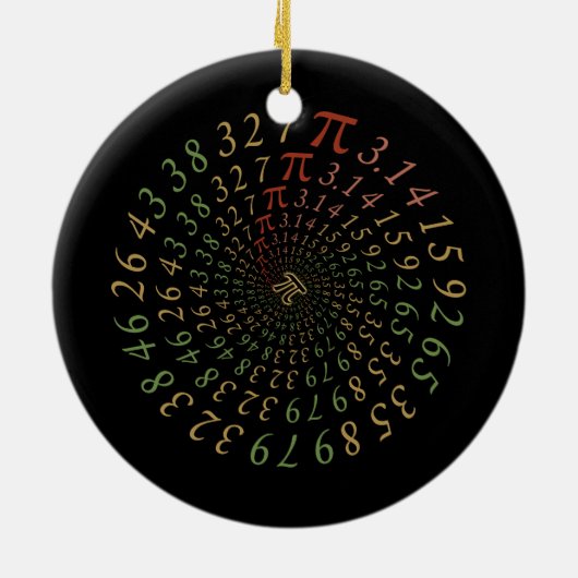 Ornement Pi Galaxy (Dos)