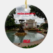 Ornement Pittoresque de Riga Lettonie (Dos)