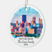 Ornement Pittsburgh personnalisé, Pennsylvanie (Gauche)