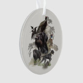 Ornement pointeur À poils durs allemand (devant)