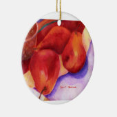 Ornement Poires Rouges (Droite)