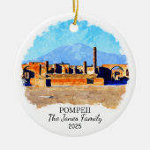 Ornement Pompéi personnalisé, Italie (Devant)