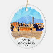 Ornement Pompéi personnalisé, Italie (Gauche)