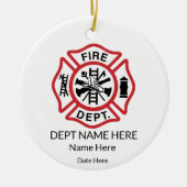 Ornement pompier maltais (Devant)