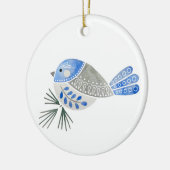Ornement populaire de chickadee Flock (Gauche)