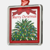 Ornement Premium de palmier de Noël du Sud (Gauche)