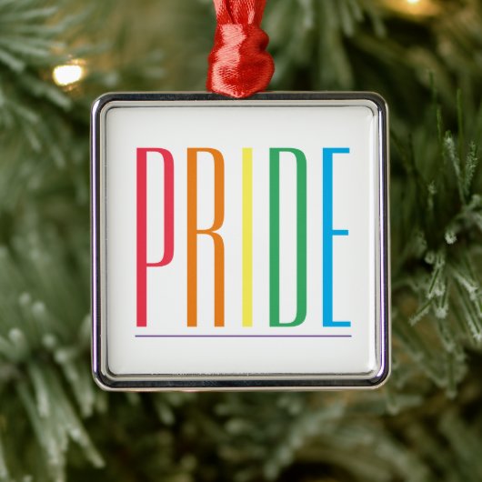 ORNEMENT PRIDE Carré Premium (Arbre)