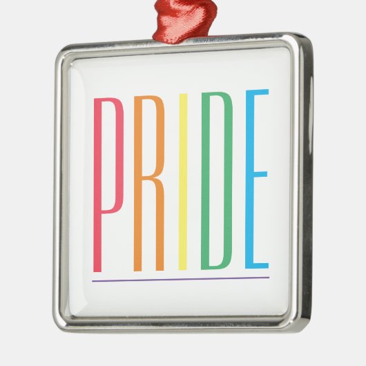 ORNEMENT PRIDE Carré Premium (Gauche)