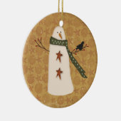 Ornement primitif de bonhomme de neige (Droite)