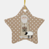 Ornement primitif Père Noël (Dos)