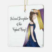 Ornement Princesse personnalisé (Gauche)