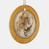 Ornement principal femelle du dessin de Léonard de (Droite)